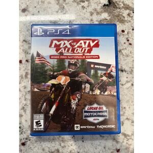 MX vs ATV All Out 2020 Pro Nationals PS4 Preowned Disc + Case Untested
